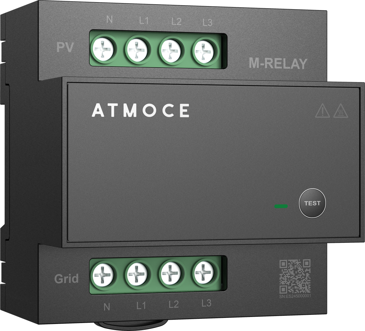 ATMOCE MR100-T háromfázisú relé, 40 A