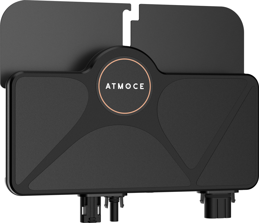 ATMOCE MI mikroinverter, bal oldali nézet