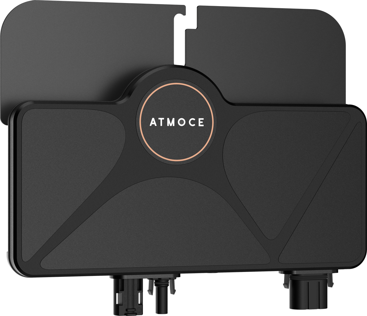 ATMOCE MI mikroinverter, bal oldali nézet